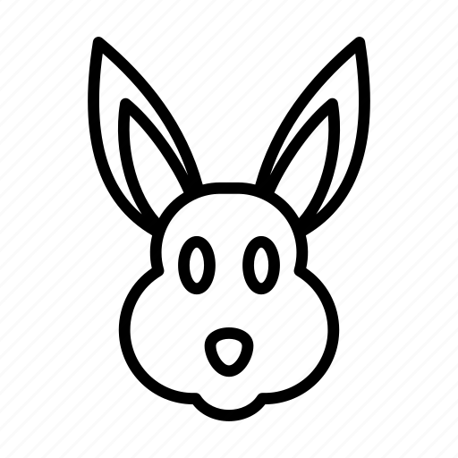 Rabbit, icon, vector, symbol, animal, cute, illustration icon - Download on Iconfinder