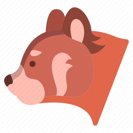 Red, panda icon - Download on Iconfinder on Iconfinder