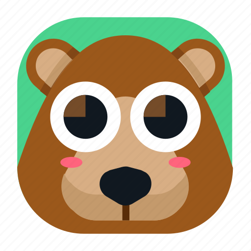 Animal, app, bear, cute, pet, wildlife, zoo icon - Download on Iconfinder