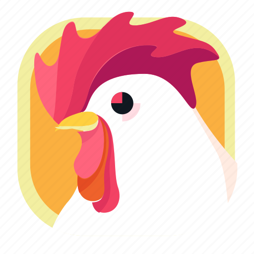 Animal, app, chicken, pet, rooster, wildlife icon - Download on Iconfinder