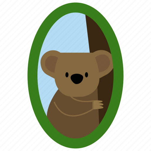 Koala, frame, zoo, australia, hanging frame, gallery, decoration icon - Download on Iconfinder