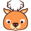 deer, reindeer, elk, wildlife, animal 