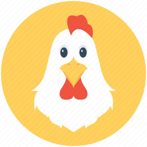 Chicken, fowl, hen, poultry, rooster icon - Download on Iconfinder
