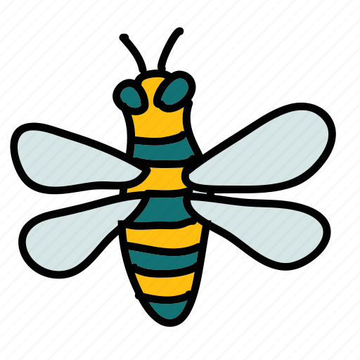 Animals, bee, bug, hive, honey, sting icon - Download on Iconfinder
