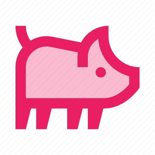 Bacon, farm, farming, pig, piggy, piglet, pork icon - Download on Iconfinder