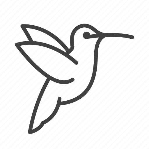 Bird, hummingbird, small icon - Download on Iconfinder