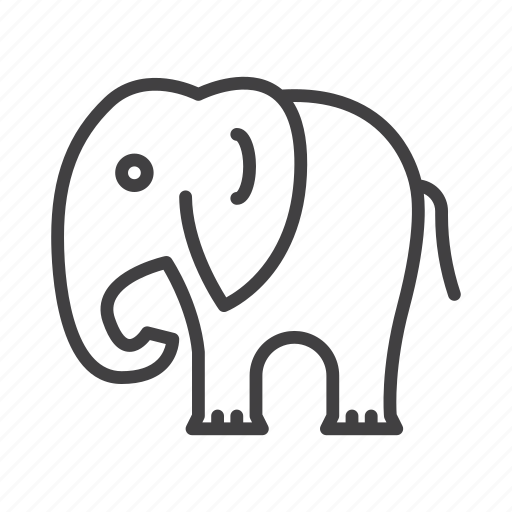 Elephant, wild, zoo icon - Download on Iconfinder