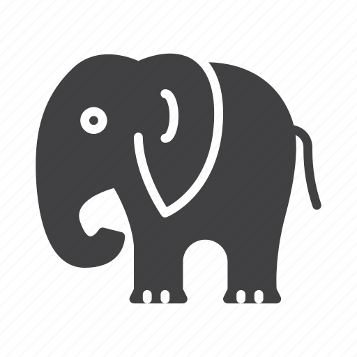Elephant, zoo icon - Download on Iconfinder on Iconfinder