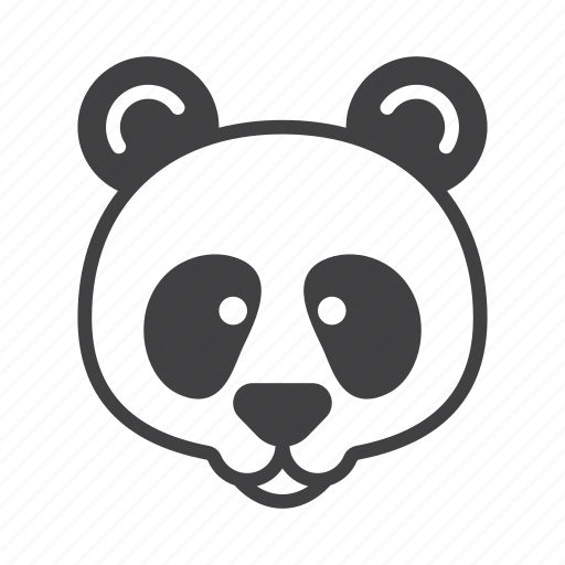 Face, head, panda, zoo icon - Download on Iconfinder