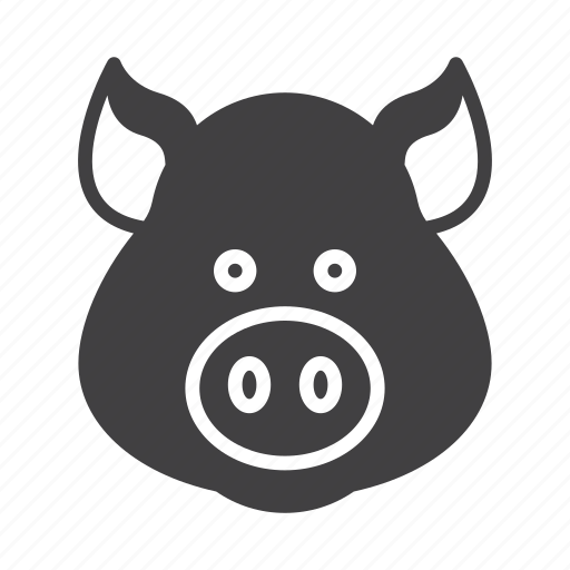 Head, pig, pork, swine icon - Download on Iconfinder