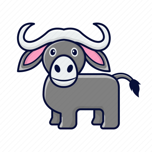 Animal, buffalo, bull, wild icon - Download on Iconfinder