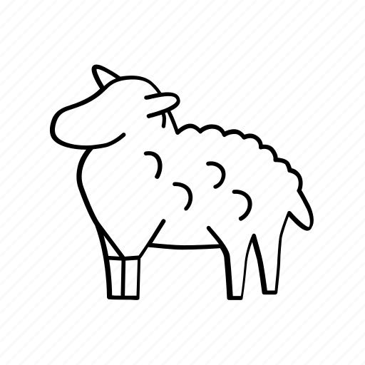 Animal, animals, farm, nature, sheep icon - Download on Iconfinder