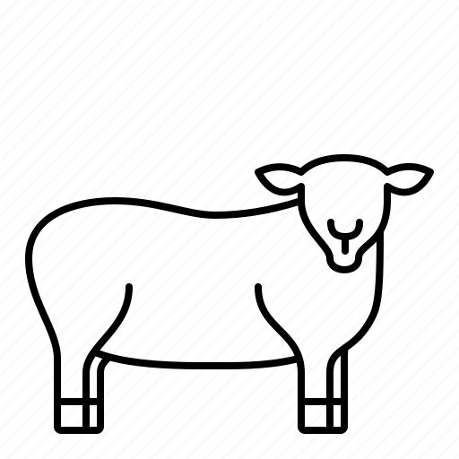 Animal, animals, mammal, sheep icon - Download on Iconfinder