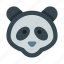 animal, panda, bear, panda bear, zoo, face, avatar 
