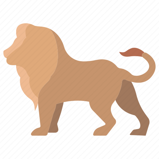 Lion, body, animal, wildlife icon - Download on Iconfinder