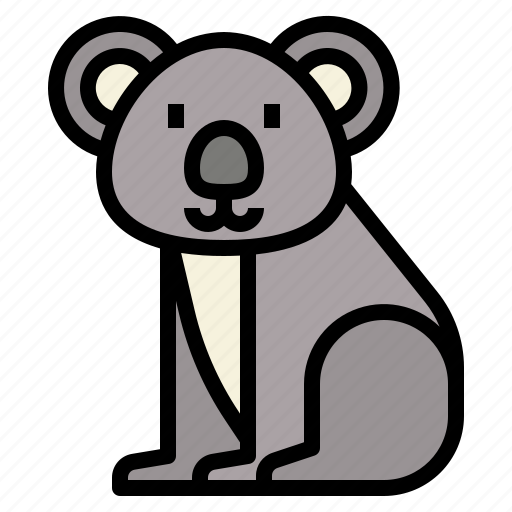 Koala, animal, animals, wildlife, zoo, wild, mammal icon - Download on Iconfinder