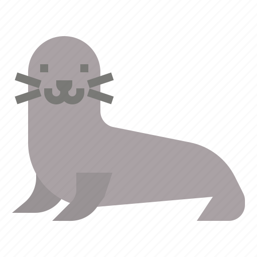 Seal, sea, marine, ocean, animal, animals, wildlife icon - Download on Iconfinder