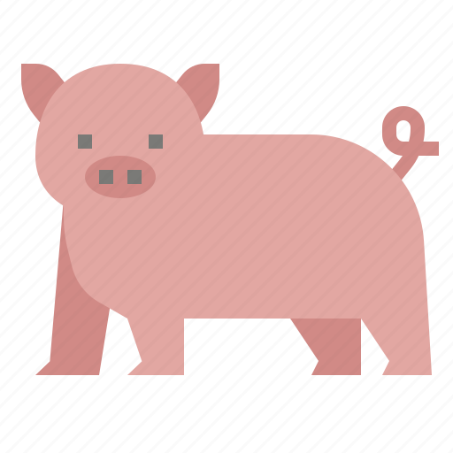 Pig, animal, animals, wildlife, zoo, wild, mammal icon - Download on Iconfinder