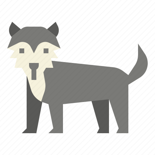 Wolf, fox, animal, animals, wildlife, zoo, wild icon - Download on Iconfinder