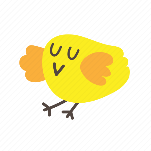 Chick, cute, bird, small, yellow, baby, kid icon - Download on Iconfinder