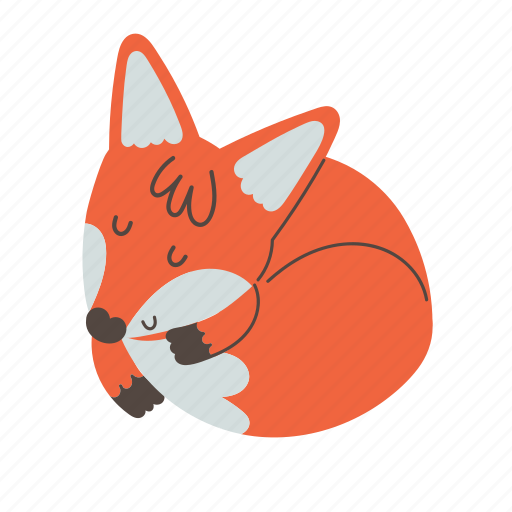 Fox, cute, animal, wild, animals, nature icon - Download on Iconfinder