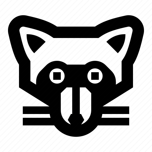 Animals, face, raccoon, animal, zoo icon - Download on Iconfinder