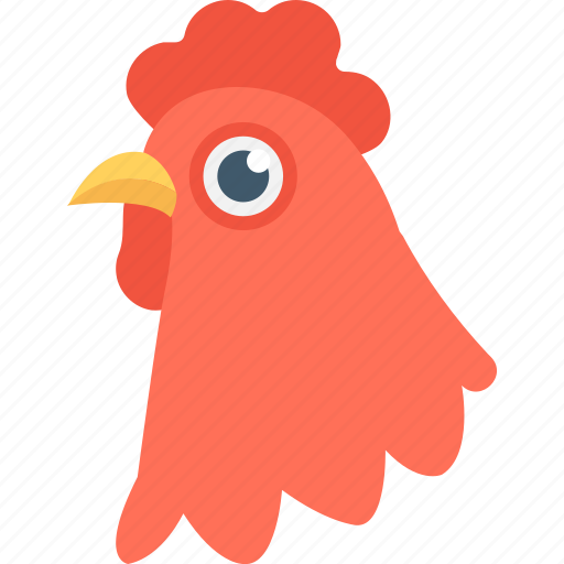 Chicken, fowl, hen, poultry, rooster icon - Download on Iconfinder