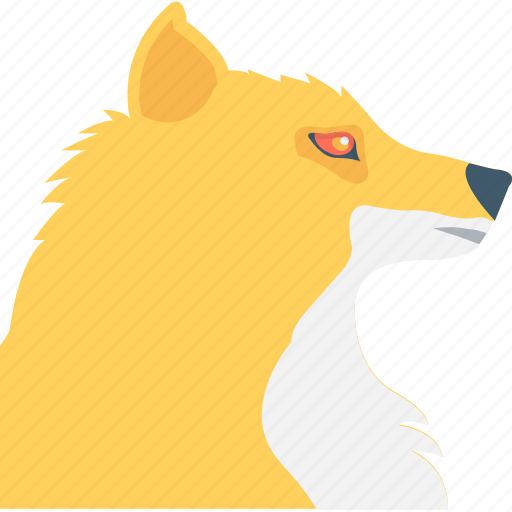 Animal, brush wolf, coyote, fox, prairie wolf icon - Download on Iconfinder