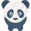 animal, giant panda, panda, panda bear, panda face 