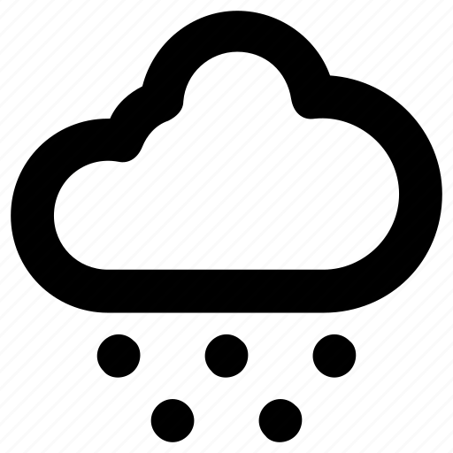 Cloud, nature, raindrops, raining, weather icon - Download on Iconfinder