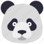 panda, animal, kingdom, mammal, zoo 