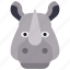 rhino, animal, kingdom, mammal, zoo 