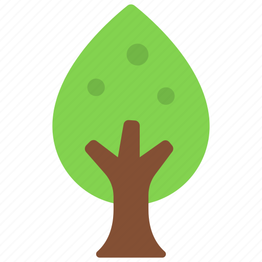 Tear, shaped, tree, forest, plant icon - Download on Iconfinder