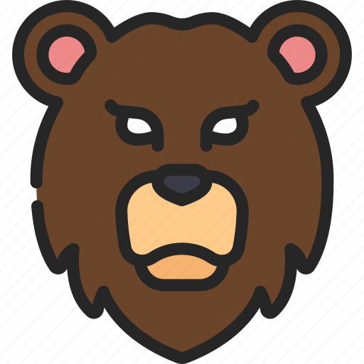 Bear, animal, kingdom, mammal, zoo icon - Download on Iconfinder