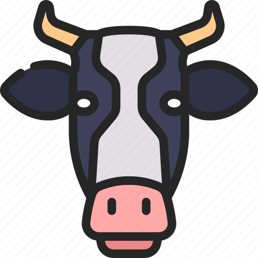 Cow, animal, kingdom, mammal, zoo icon - Download on Iconfinder