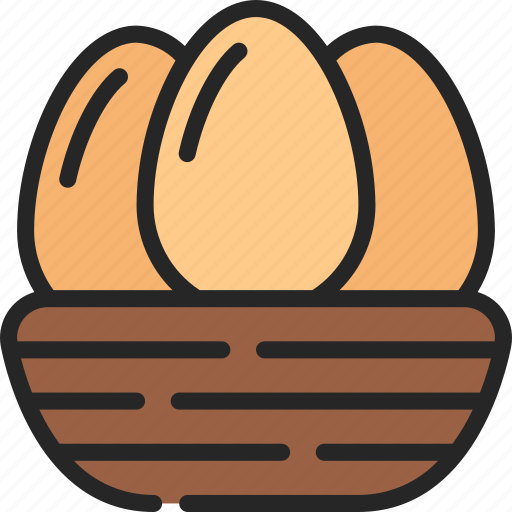 Egg, nest, eggs, birds, nesting icon - Download on Iconfinder