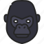 gorilla, animal, kingdom, mammal, zoo 