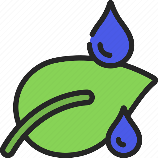 Water, droplets, on, leaf, drop icon - Download on Iconfinder