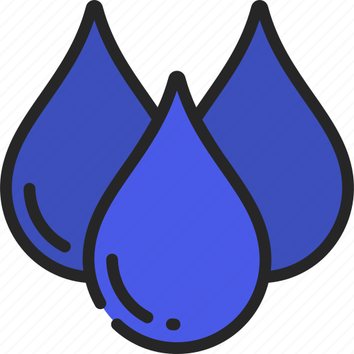 Water, droplets, droplet, rain, raining icon - Download on Iconfinder