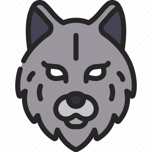 Wolf, animal, kingdom, mammal, zoo icon - Download on Iconfinder