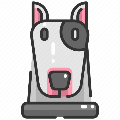 Animal, animals, breed, bull terrier, dog, mammal, pet icon - Download on Iconfinder