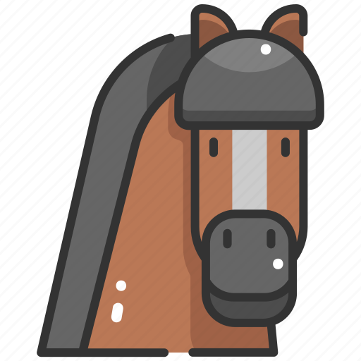 Animal, animals, horse, mammal, nature, wildlife, zoo icon - Download on Iconfinder