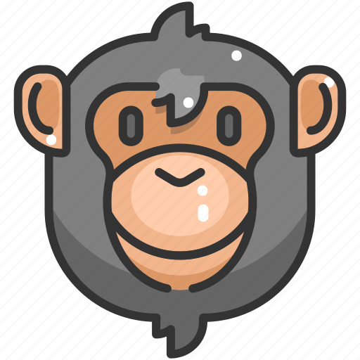Animal kingdom, animals, ape, mammal, monkey, wildlife, zoo icon - Download on Iconfinder