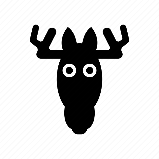 Animal, art, deer, elk, moose, wild, wildlife icon - Download on Iconfinder