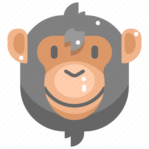 Animal kingdom, animals, ape, mammal, monkey, wildlife, zoo icon - Download on Iconfinder