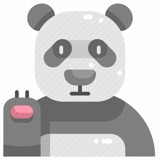 Animal, animal kingdom, animals, panda, wildlife, zoo icon - Download on Iconfinder