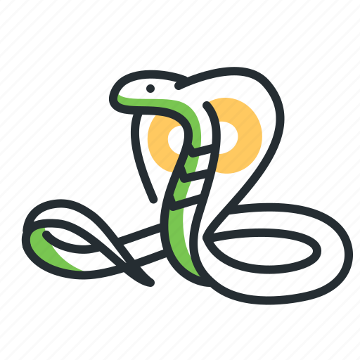 Cobra, reptile, snake, venomous icon - Download on Iconfinder