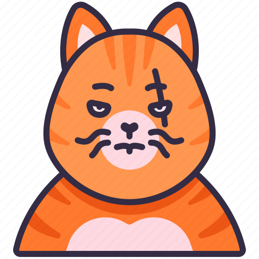 Cat, neko, fluffy, pet, animal, domestic, character icon - Download on Iconfinder