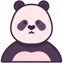 panda, bear, animal, creature, fluffy, character