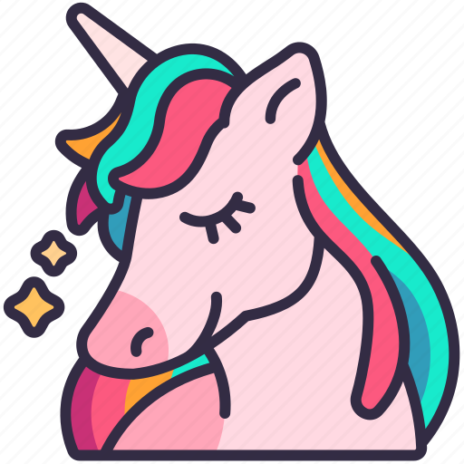 Unicorn, animal, pet, horse, character, creature icon - Download on Iconfinder